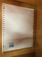 Tabbladen genummerd 1 - 12 wit, Ophalen of Verzenden, Nieuw