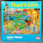 That's Life puzzel Oertijd 1000 compleet, Ophalen of Verzenden, 500 t/m 1500 stukjes, Zo goed als nieuw, Legpuzzel
