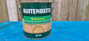 Buitenbeits Dekkend - Groen beschikbaar voor biedingen