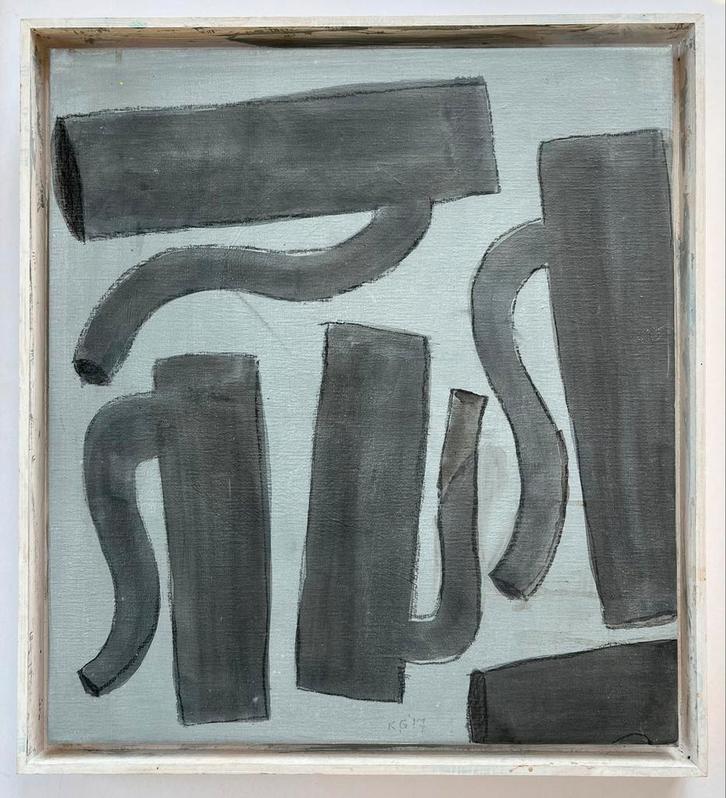 Klaas Gubbels, fraai schilderij uit 2017, Antiek en Kunst, Kunst | Schilderijen | Modern, Ophalen