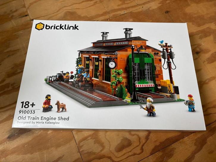 Lego Bricklink 910033 Old Train Engine Shed - Nieuw Sealed!, Kinderen en Baby's, Speelgoed | Duplo en Lego, Nieuw, Lego, Complete set