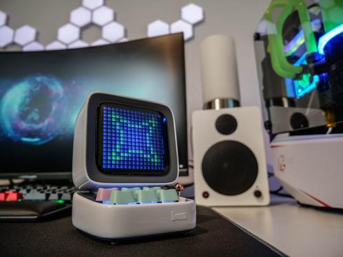 Divoom Ditoo-Pro Retro Pixel Art Wit Speaker, Computers en Software, Pc speakers, Zo goed als nieuw, Ophalen of Verzenden