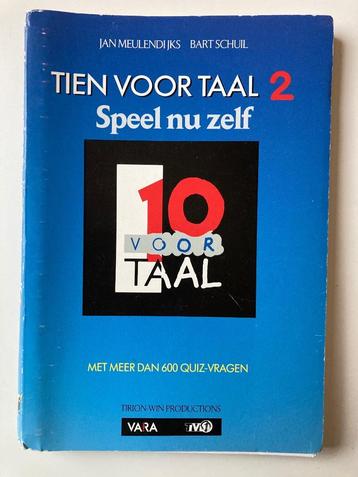 Tien voor Taal 2 (meer dan 600 quiz-vragen) beschikbaar voor biedingen