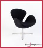 Swan Chair Fritz Hansen Arne Jacobsen Zwart, Niet ingevuld, Zo goed als nieuw, Niet ingevuld, Niet ingevuld
