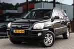 Kia Sportage 2.0 CVVT - LEER - CLIMA - STOELVERWARMING, 1442 kg, 4 cilinders, Zwart, Handgeschakeld