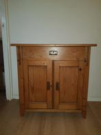 Houten Dressoir met Lade en Deuren, Huis en Inrichting, Kasten | Dressoirs, Ophalen, Gebruikt, 50 tot 100 cm, Landelijk