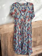 Olalook dames midi print jurk m 38, Kleding | Dames, Jurken, Ophalen of Verzenden, Zo goed als nieuw, Maat 38/40 (M), Onder de knie