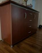 Dressoir met spiegel - Amsterdam, Huis en Inrichting, Ophalen, Gebruikt, 100 tot 150 cm, Met lade(s)