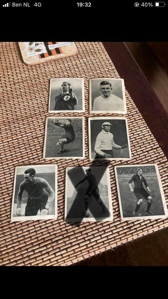 Vintage voetbalplaatjes, Red Band Roosendaal, Verzamelen, Sportartikelen en Voetbal, Gebruikt, Poster, Plaatje of Sticker, Ajax
