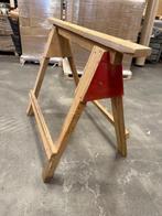 2 Stevige houten schraag , hoogte 91, breedte 125 cm, Doe-het-zelf en Verbouw, Ophalen, Zo goed als nieuw, 120 tot 170 cm