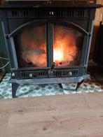 Horse Flame Hout CV Kachel, Huis en Inrichting, Kachels, Gebruikt, Houtkachel, Ophalen of Verzenden, Vrijstaand