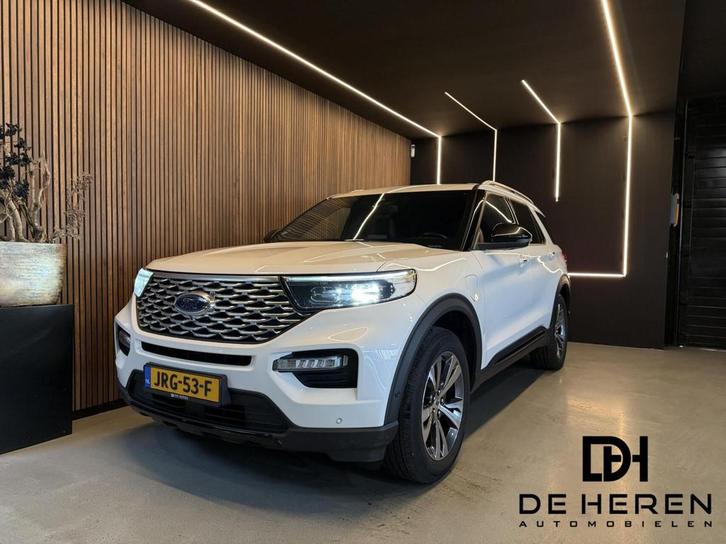 Ford Explorer 3.0 V6 EcoBoost PHEV ST-Line|Pano|360°CAM|Lee, Auto's, Ford, Bedrijf, Te koop, Explorer, 360° camera, 4x4, ABS, Adaptive Cruise Control