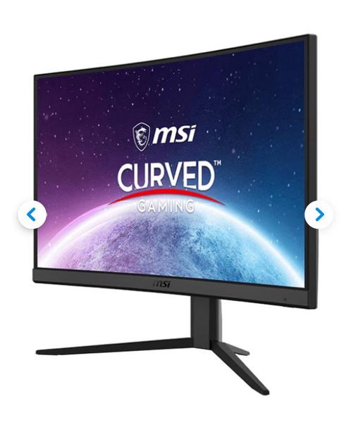 Msi optix g24c4 24 inch game monitor, Computers en Software, Monitoren, Nieuw, 101 t/m 150 Hz, DisplayPort, HDMI, Gaming, Curved