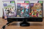 Microsoft 360 Kinect voor X-Box met software bundle, Ophalen of Verzenden, Zo goed als nieuw, Met games