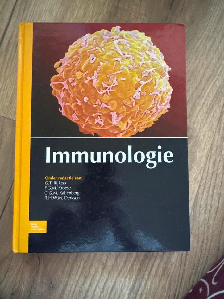 Immunologie, Boeken, Wetenschap, Zo goed als nieuw, Ophalen of Verzenden