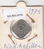 S21-N12-0119 Antilles 5 Cent XF 1975 KM13, Postzegels en Munten, Munten | Amerika, Losse munt, Verzenden, Midden-Amerika