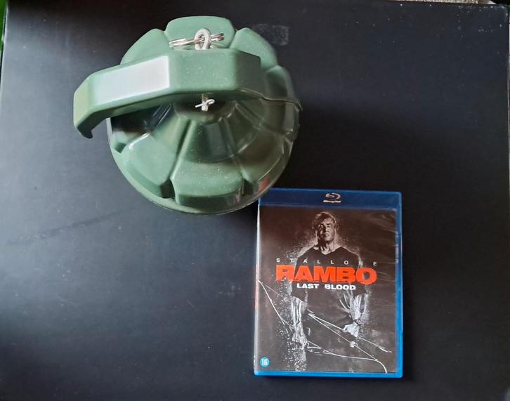 BR Rambo Franchise (graniet boxset / €75 incl verzendkosten), Cd's en Dvd's, Blu-ray, Zo goed als nieuw, Actie, Boxset, Verzenden