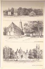 Kasteel Wisch, Kerk te Hoogkeppel, Kasteel Schuilenburg, Antiek en Kunst, Ophalen of Verzenden