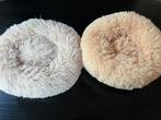 2 fluffy hondenmandjes of kattenmandjes - fris gewassen, Dieren en Toebehoren, Hondenmanden, Ophalen, Zo goed als nieuw