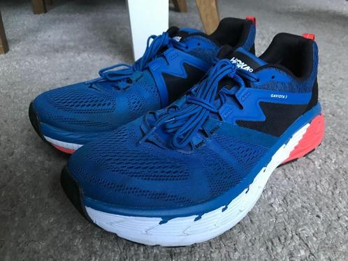 Hoka One One Gaviota 2 Hardloopschoenen - Maat 46 2/3, Sport en Fitness, Loopsport en Atletiek, Zo goed als nieuw, Hardloopschoenen