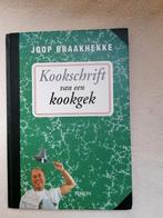 Kookschrift van een kookgek - Joop Braakhekke, Ophalen of Verzenden, Gelezen, Nederland en België