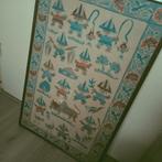 Batik wanddecoratie ingelijst, Huis en Inrichting, Ophalen of Verzenden, Zo goed als nieuw