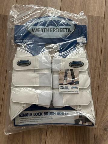 Weatherbeeta peesbeschermers single lock  wit beschikbaar voor biedingen