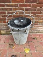 Oude Zinken Emmer - Veel Gebruikt, Tuin en Terras, Overige materialen, Gebruikt, Minder dan 30 cm, Rond