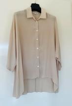 PATRIZIA PEPE ZIJDE BLOUSE (42), Kleding | Dames, Verzenden, Beige, Maat 42/44 (L), PATRIZIA PEPE