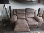 2 kanten relax 2 zitbank elektrisch, Ophalen of Verzenden, Gebruikt, Stof