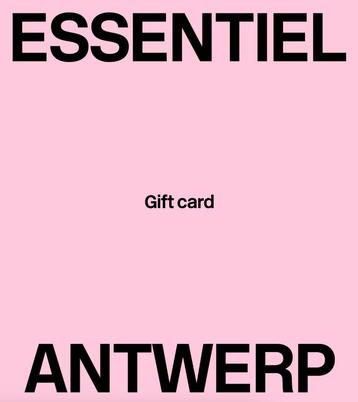 Giftcard Essentiel Antwerp twv 245 euro