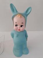 HEIKO LAPIN lamp in blauw zie fotos izgst en werkend, Ophalen, Gebruikt, Lamp