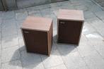Set van 2 Vintage Phillips Speakers, Audio, Tv en Foto, Luidsprekers, Philips, Gebruikt, Ophalen of Verzenden, Nvt