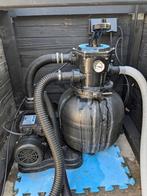 Zwembadpomp / Filterpomp 5,2 m3 per uur, Tuin en Terras, Zwembad-toebehoren, Ophalen, Gebruikt, Zwembadpomp