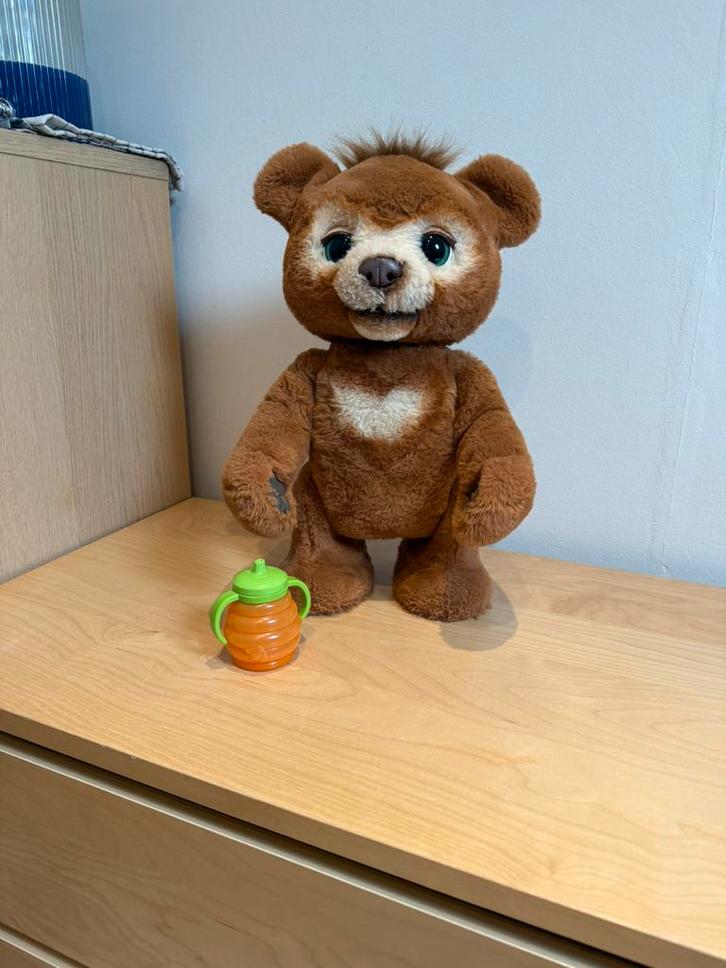 Te koop Cubby de beer van furreal friends, Kinderen en Baby's, Speelgoed | Knuffels en Pluche, Zo goed als nieuw, Beer, Ophalen