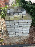 Grijze stenen (beton) 20x10x7, Tuin en Terras, Tegels en Klinkers, Minder dan 5 m², Overige typen, Beton, Gebruikt