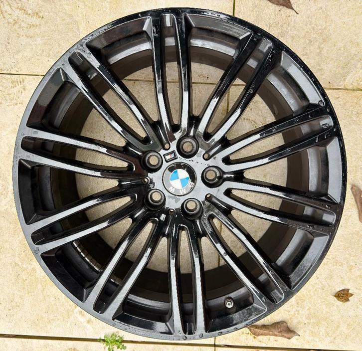 Vier velgen BMW 19" M dubbelspaak styling 664M Jet Black, Auto-onderdelen, Banden en Velgen, Velg(en), All Season, 19 inch, 245 mm