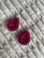 Lott. Gioielli | Oorbellen | Fuchsia Roze | Berry S, Hangers, Ophalen of Verzenden, Zo goed als nieuw, Roze