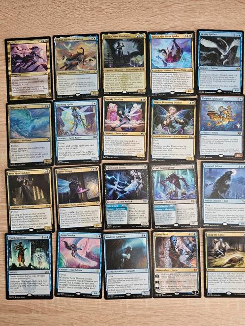 Mtg Esper Fairy Rogue's EDH Deck - sneaky flyers commander, Hobby en Vrije tijd, Verzamelkaartspellen | Magic the Gathering, Zo goed als nieuw