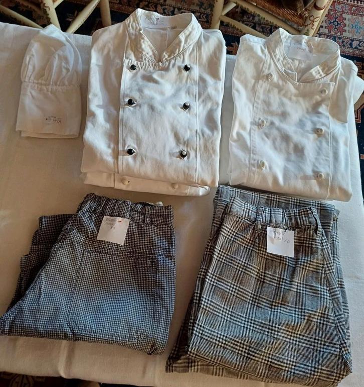 Koks uitrusting voor Koks en amateur Koks., Kleding | Heren, Overige Herenkleding, Zo goed als nieuw, Ophalen of Verzenden