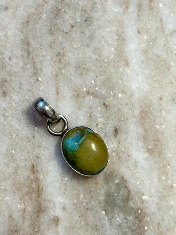 925 sterling zilveren turquois kettinghanger beschikbaar voor biedingen