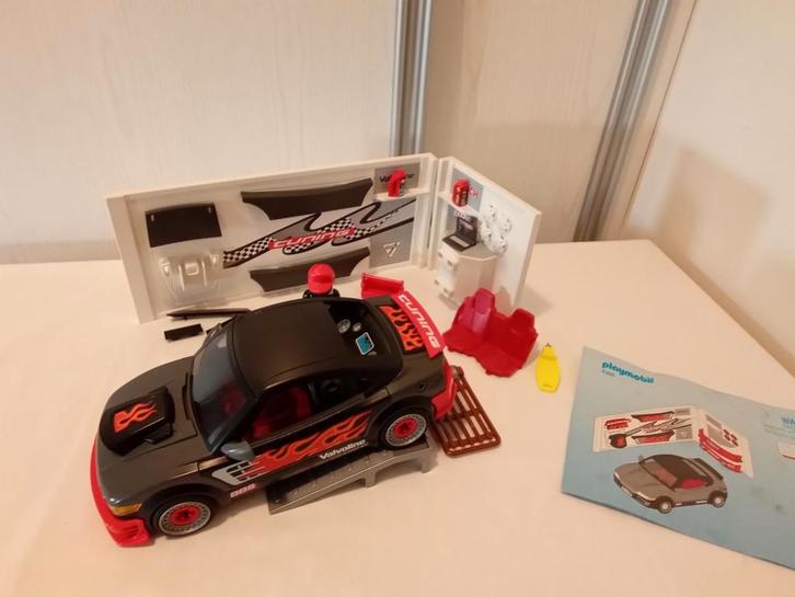 Playmobil 4366 zwarte sportwagen met muziek in shop complee, Kinderen en Baby's, Speelgoed | Playmobil, Gebruikt, Complete set