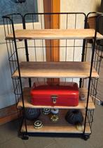 Vintage Bakkerskar met Houten Planken, Ophalen, Gebruikt