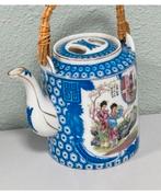 Chinese vintage Famille rose porseleinen theepot porselein, Ophalen of Verzenden