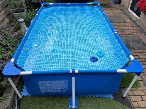 Te koop: zeer compleet frame opzet zwembad 2.60x1.60x0.65, Tuin en Terras, Zwembaden, Zo goed als nieuw, Opzetzwembad, Minder dan 80 cm