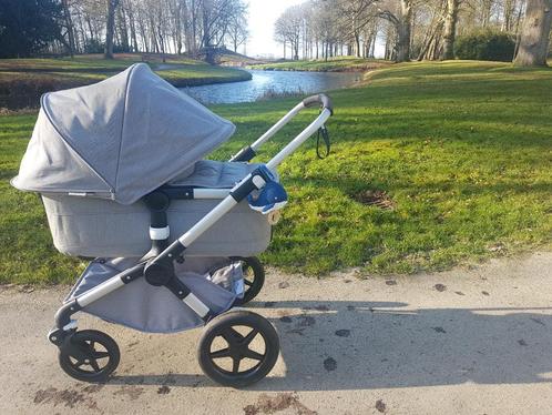 Bugaboo fox 2 mineral light grey, Kinderen en Baby's, Kinderwagens en Combinaties, Zo goed als nieuw, Combiwagen, Bugaboo, Luchtbanden