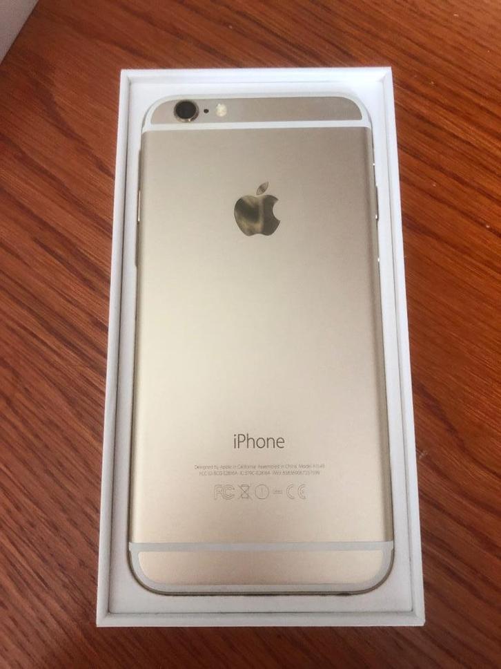 iPhone 6 Goud/Wit 64GB 82% batt., Telecommunicatie, Mobiele telefoons | Apple iPhone, Zo goed als nieuw, 64 GB, Zonder abonnement