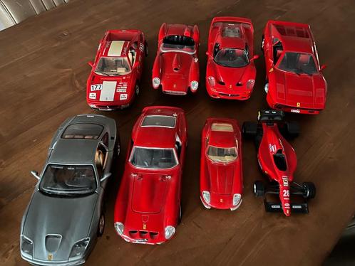 Ferrari schaalmodellen, Hobby en Vrije tijd, Modelauto's | 1:18, Zo goed als nieuw, Auto, Bburago, Ophalen