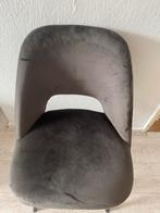 Eettafe stoelen grijs antraciet, Huis en Inrichting, Stoelen, Ophalen, Zo goed als nieuw, Vier, Stof