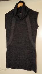 Zgan gebreid jeans blauw tuniek met col Dazzling maat 40 42, Kleding | Dames, Maat 38/40 (M), Blauw, Ophalen of Verzenden, Zo goed als nieuw